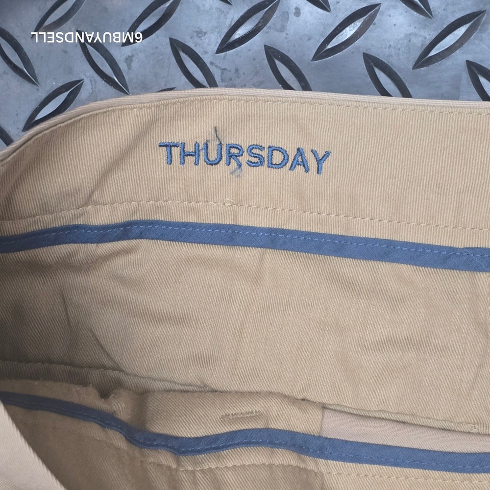 Bonobos Weekday Warrior Athletic Fit Chinos Tan Khaki Pants Mens 36x32 Thursday - Picture 4 of 16